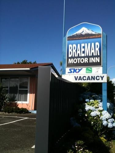 Braemar Motor Inn New Plymouth Exteriér fotografie